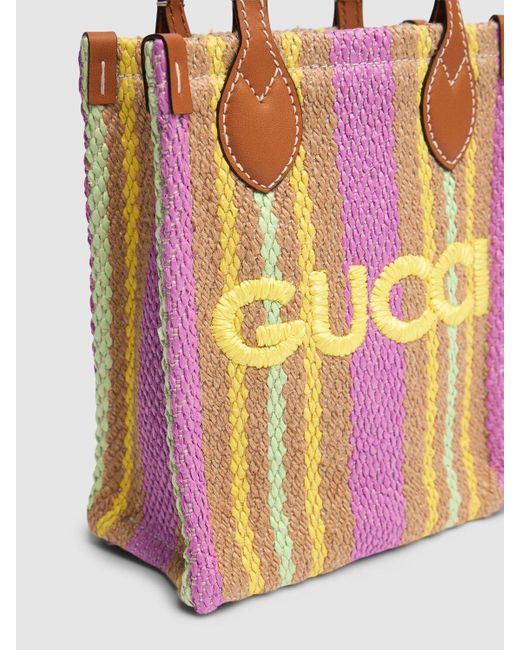Gucci Super Mini キャンバスバッグ Pink