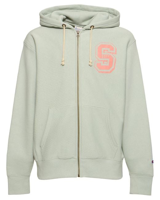 Champion Herren Hoodie Aus Fleece in Green für Herren