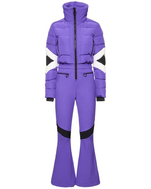Fusalp Purple Clarisse Tech Puffer Ski Suit