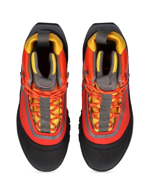 Adidas By Stella McCartney Red Terrex Hiking Boots