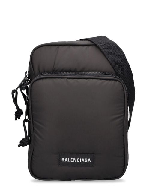 Balenciaga Umhängetasche Mit Reißverschluss "explorer" in Black für Herren