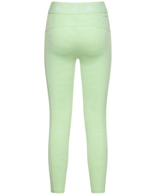 Adidas Originals Green Bedruckte 7/8-leggings