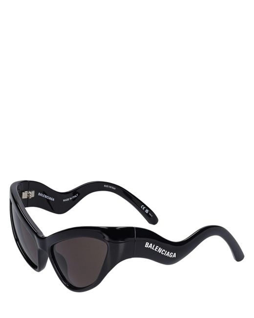 Balenciaga Black 0319s Hamptons Injected Sunglasses