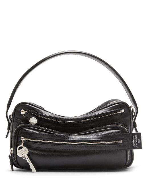Acne small leather bag sale