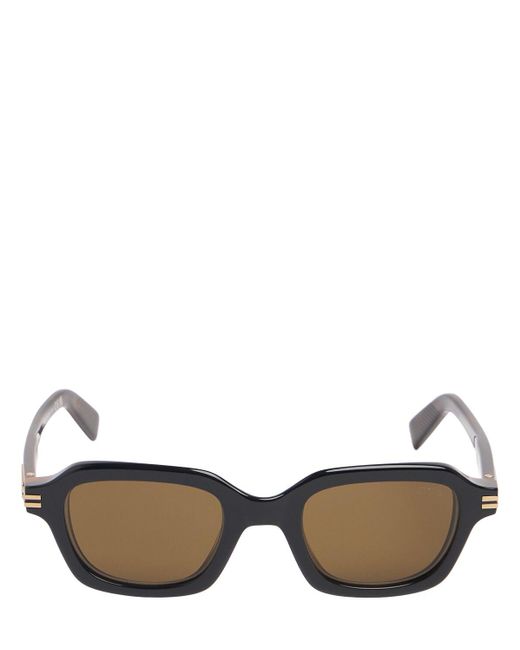 Zegna Brown Squared Sunglasses for men