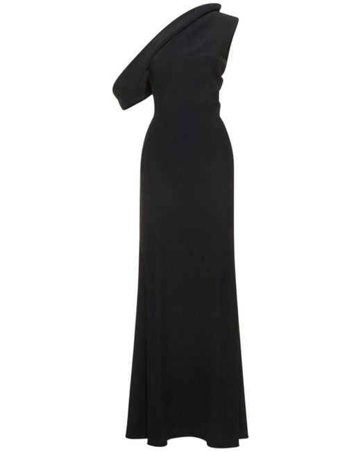 Vestido de viscosa Alexander McQueen de color Black