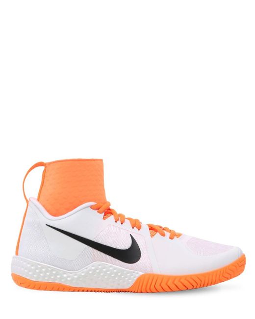 Nike Orange Serena Williams Flare Tennis Sneakers