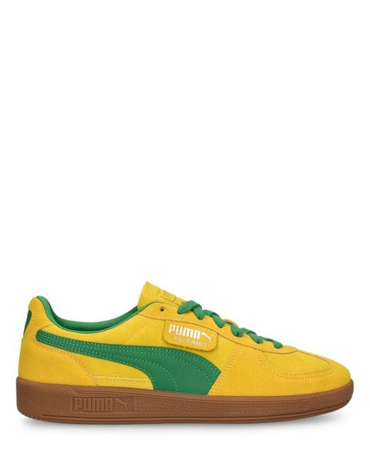 PUMA Sneakers "palermo" in Yellow für Herren