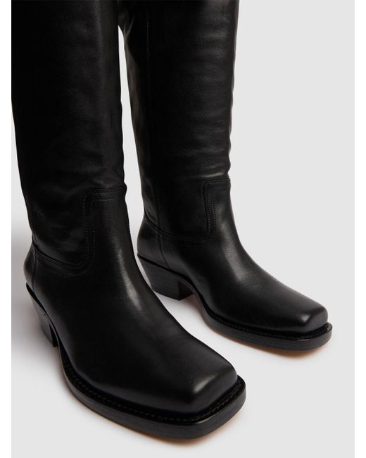 Isabel Marant Amati-gb レザーニーハイブーツ 40mm Black