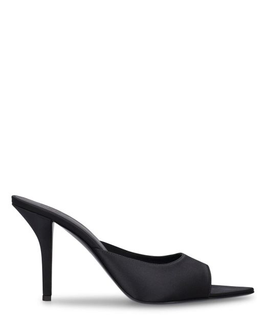 Gia Borghini Black 90mm Hohe Mule-sandaletten "perni 04"