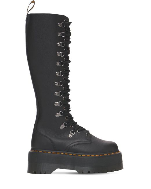 Dr. Martens Black 60mm 1b60 Max Leather Tall Boots