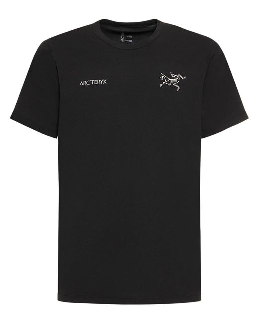 Arc'teryx Black Captive Arc'word Short Sleeve T-shirt for men