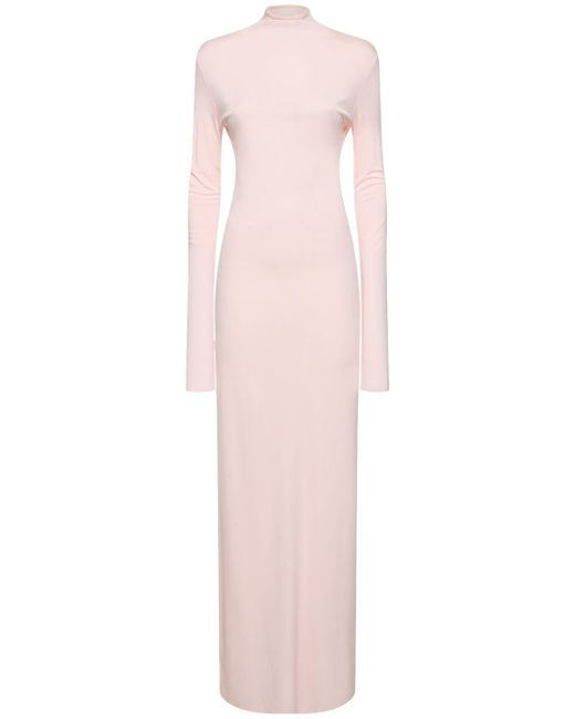Khaite Norla ロングドレス Pink
