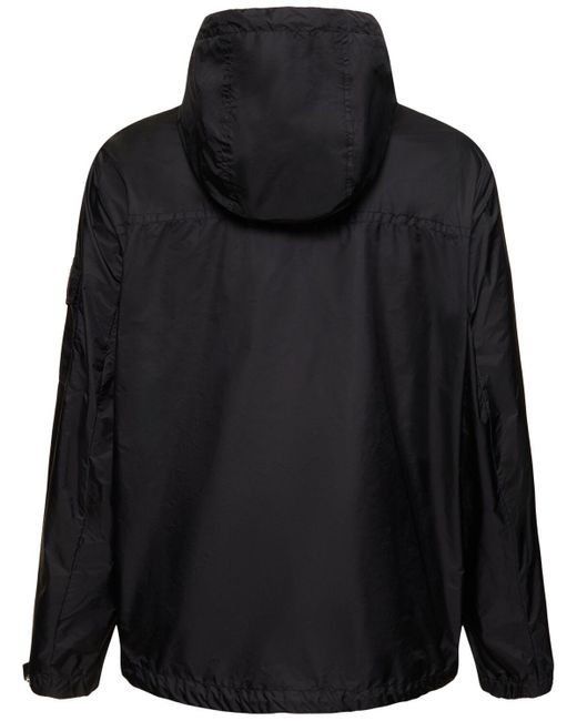 メンズ Moncler Etiache Nylon Rainwear Jacket Black