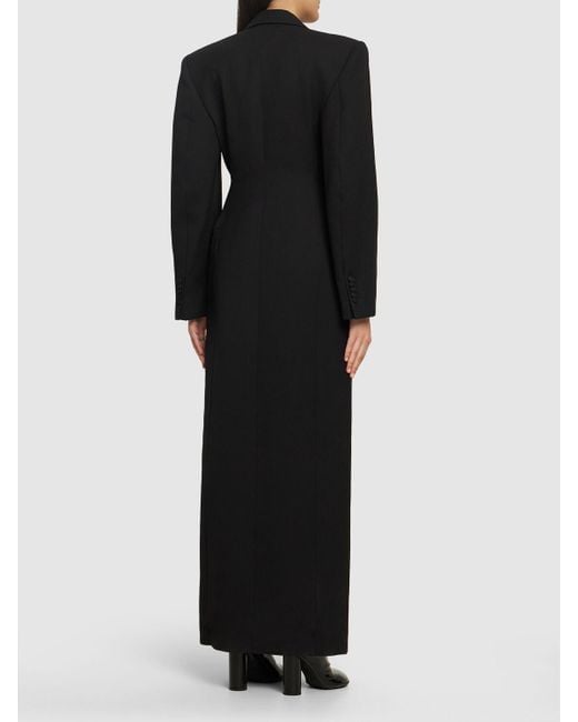 Cappotto in lana di Wardrobe NYC in Black