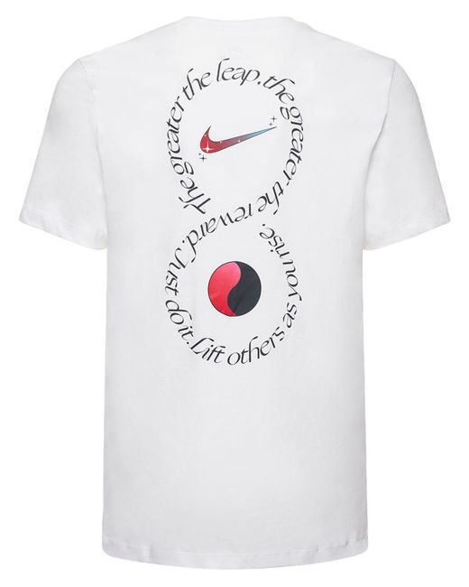 Nike T-shirt Mit Logodruck in White für Herren