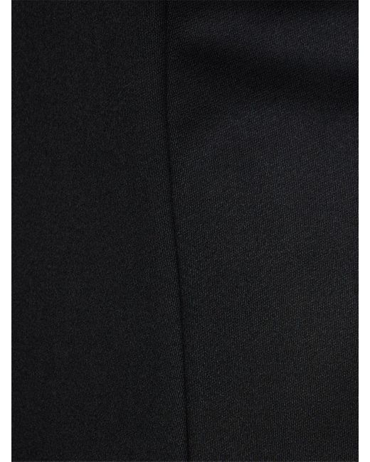 Entire studios ウールブレンドマンテールコルセット Black