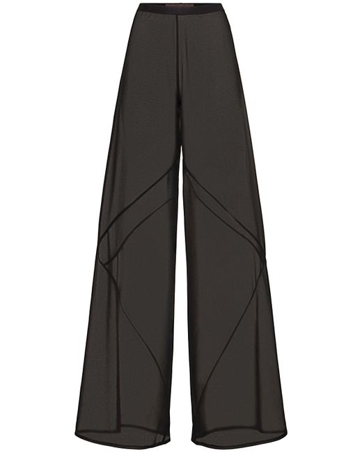 Rick Owens Black Damen Weite Hose „Farrah“