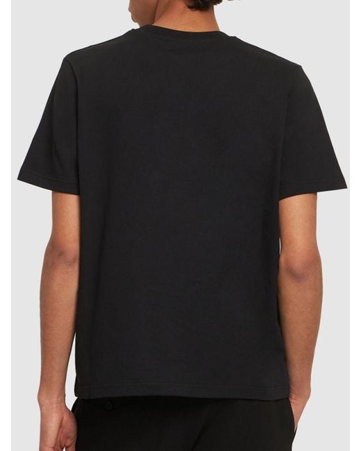 Casablancabrand T-shirt Aus Baumwolle "tennis Club" in Black für Herren