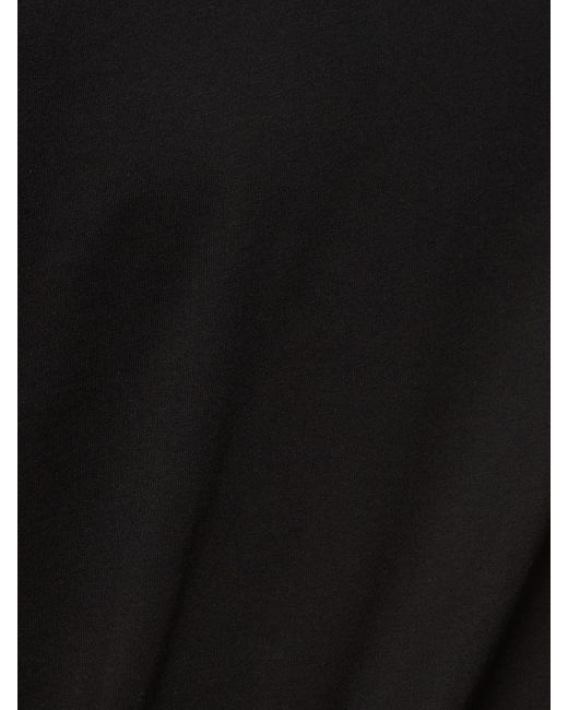 Theory Black Cotton Luxe S/S T-Shirt for men