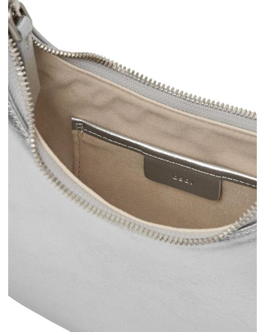 OSOI Metallic Mini Toni Leather Top Handle Bag