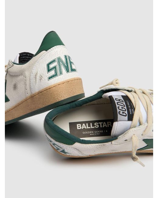 Golden Goose Deluxe Brand Multicolor Ball Star Nappa Leather & Nylon Sneakers for men