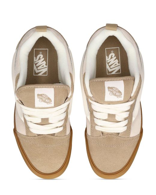 Vans White Sneakers "knu Stack"
