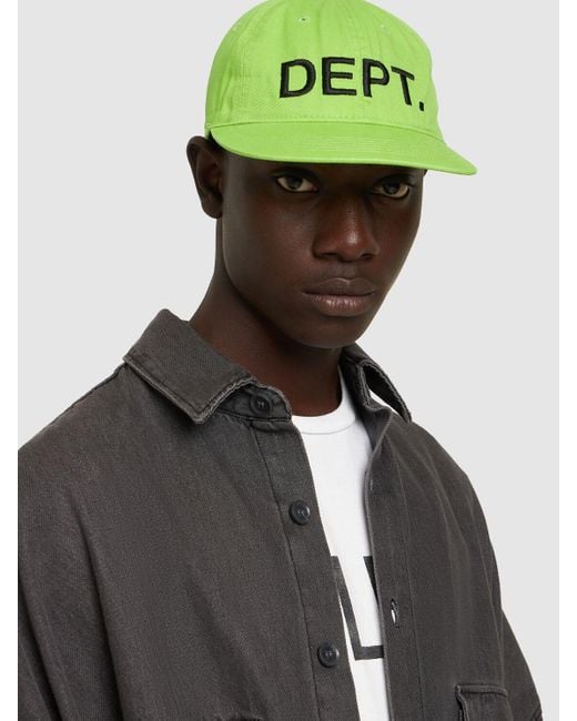 GALLERY DEPT. Green Dept. Hat for men