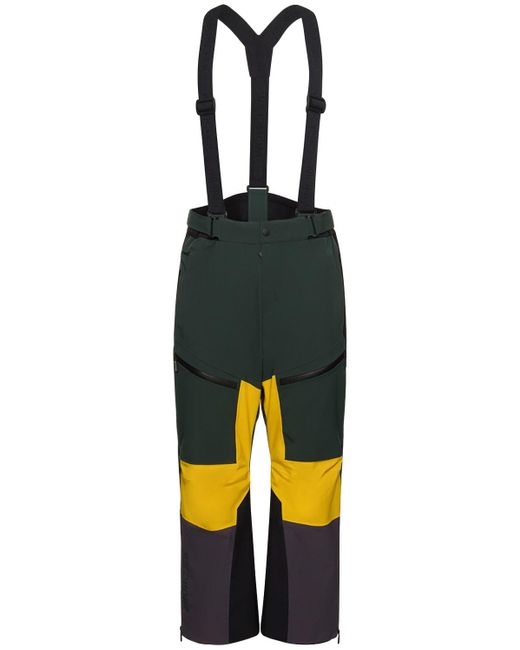 3 MONCLER GRENOBLE Black Nylon Ski Pants for men