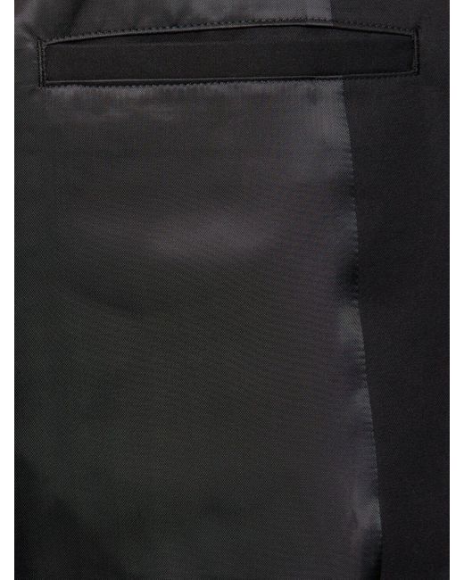 Veste réversible en batiste de coton mélangé Auralee pour homme en coloris Black