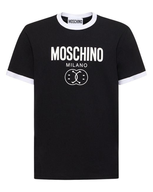 Moschino White T-shirts And Polos for men