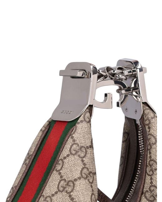 Gucci Multicolor Mini Attaché gg Supreme Hobo Bag