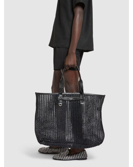 Homme Sac Cabas En Cuir Intreccio Unique Dolce & Gabbana pour homme en coloris Black