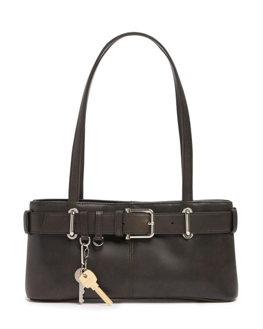 ★OSOI★ ブラック ミニ Zip Brocle バッグ MUSINSA公式 | OSOI ZIP BROCLE MINI [STONE BLACK]