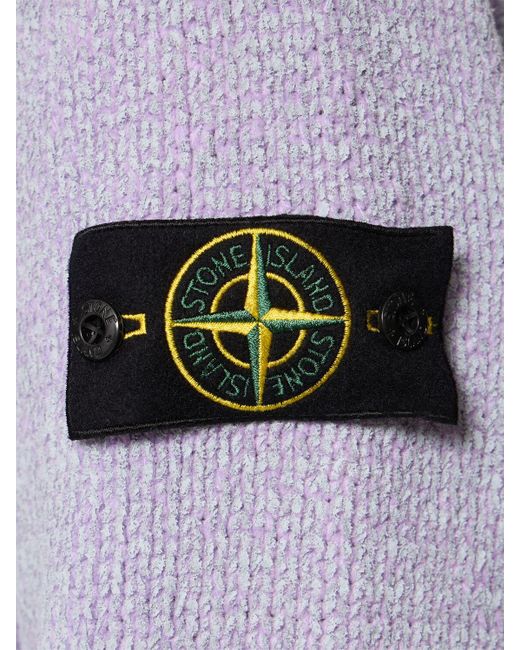 メンズ Stone Island クルーネックセーター Purple