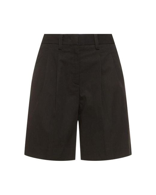 DUNST Black Bermuda Chino Shorts
