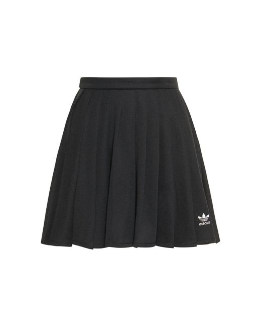 adidas Originals Tech Pleated Skirt in Black | Lyst Australia