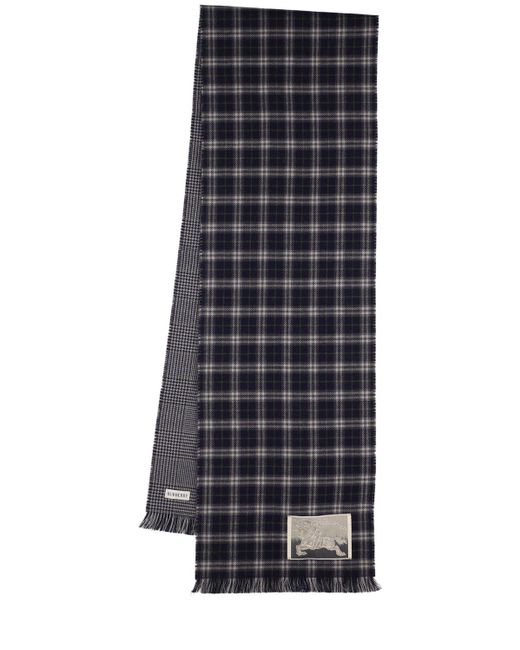 Uomo Sciarpa di Burberry in Blue da Uomo