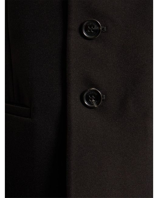 Coperni Black Trompe L'oeil Tailored Blazer