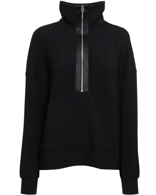 Maglia keller / mezza zip di Varley in Black