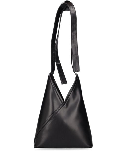 MM6 by Maison Martin Margiela Black Japanese Ballet Soft Leather Bag