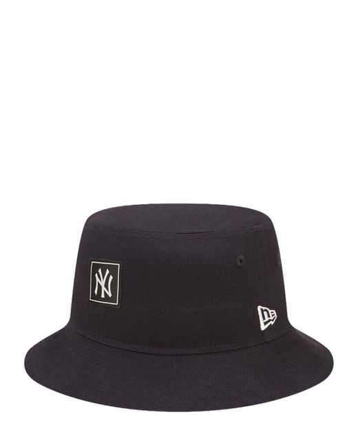KTZ Black New York Yankees Tapered Bucket Hat for men