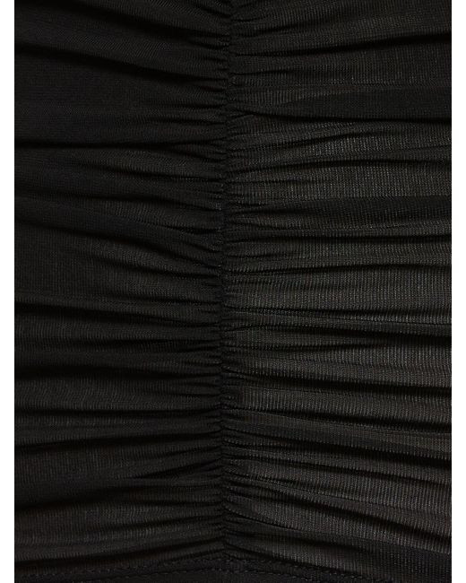 Haut en viscose imprimée jillya Isabel Marant en coloris Black