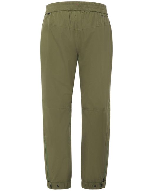 Pantaloni gore-tex techno di 3 MONCLER GRENOBLE in Green da Uomo