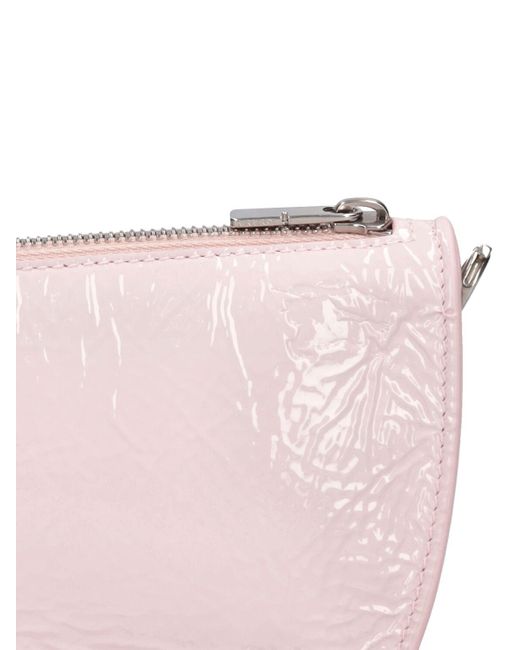 Burberry Pink Ls Micro Shield Sling Leather Bag