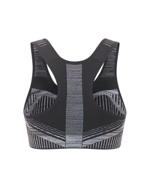 Nike ハイサポートスポーツブラ ブラック Lyst