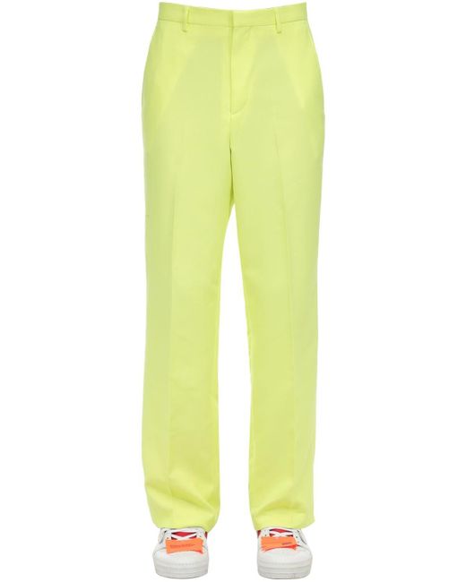 Jaded London Yellow Neon Pants for men