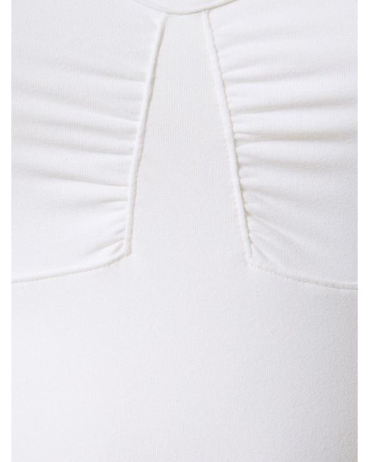 Live The Process White Vega Bodysuit