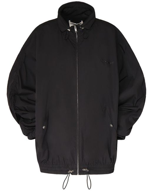 Isabel Marant Black Buster Zip-Up Jacket W/ Drawstring