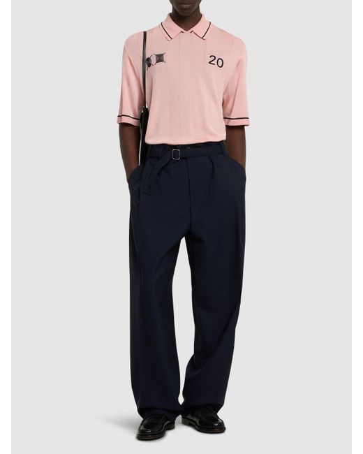 Jacquemus Das Liga Polohemd in Pink für Herren